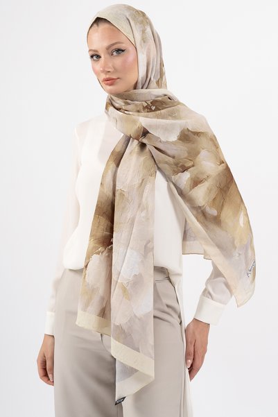 m moon scarf 'Rosea' Patterned Bamboo Shawl, High Quality & New Season Shawl