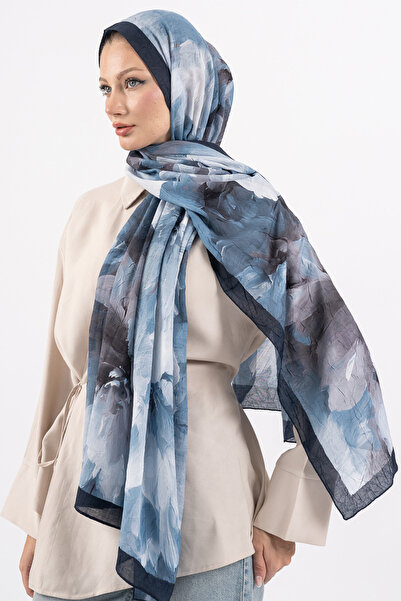 m moon scarf شال من الخيزران المزخرف من 'روزا'، شال عالي الجودة وموسم جديد