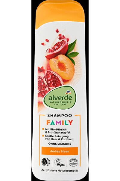 OEM alverde NATURKOSMETIK Șampon FAMILY, 300 ml - păr