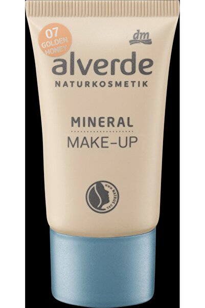 OEM alverde NATURKOSMETIK Fond de ten Mineral - Nr.07 Golden Honey, 30 ml