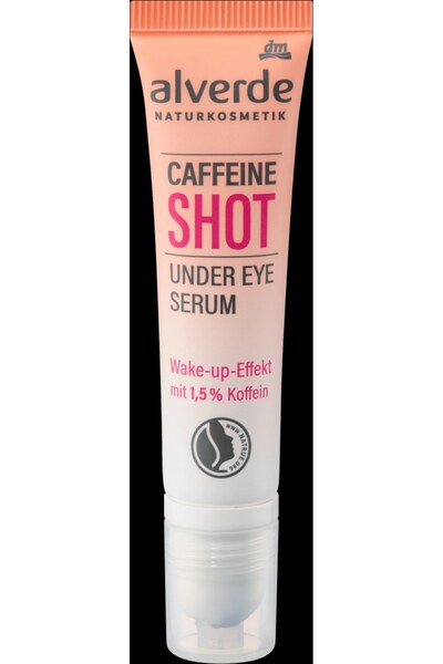 OEM alverde NATURKOSMETIK Ser pentru zona de sub ochi Caffeine Shot, 15 ml