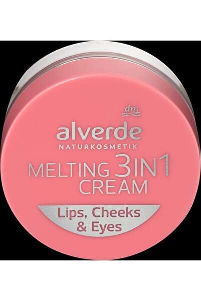 OEM alverde NATURKOSMETIK Balsam de buze, Melting 3 in 1 Cream – Nr. 02 Apric...