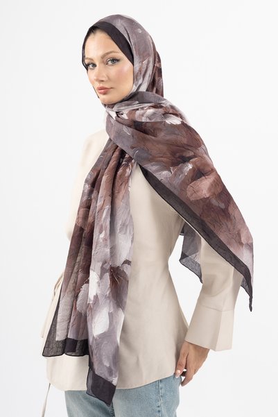 m moon scarf 'Rosea' Patterned Bamboo Shawl, High Quality & New Season Shawl