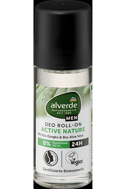 OEM alverde NATURKOSMETIK MEN Deodorant roll-on Active Nature, 50 ml