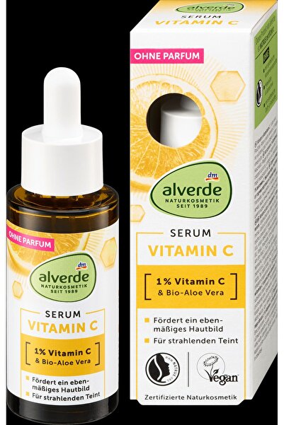 OEM alverde NATURKOSMETIK Ser pentru față cu vitamina c, 30 ml - tratament