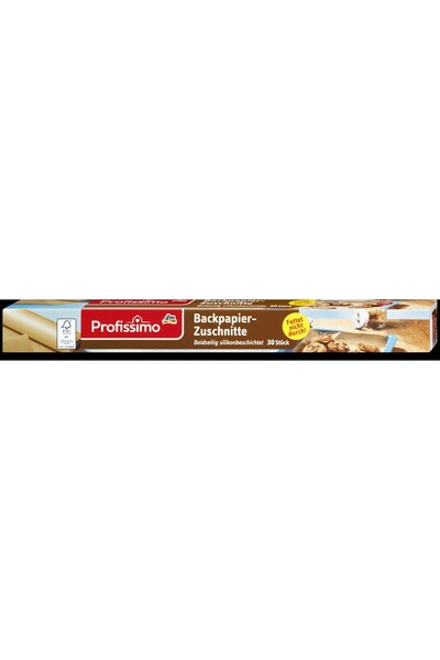profissimo Hârtie de copt, 30 buc - Folie aluminiu pungi