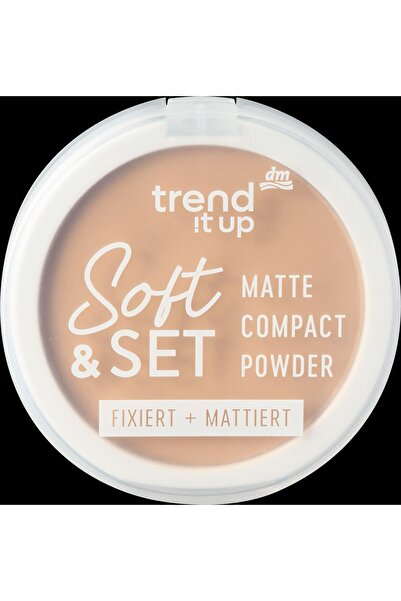 OEM trend !t up Pudră compactă Soft&Set Matte 40, 9 g - matifiere