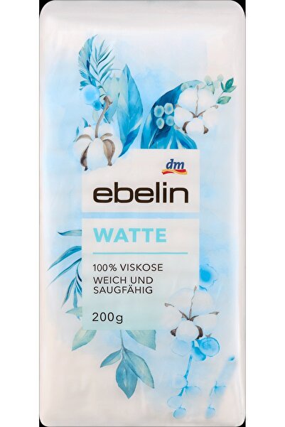 Ebelin Vată, 200 g - Șervețele cosmetice dischete