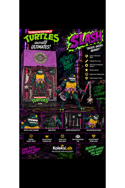 Super7 TMNT Ultimates! – Slash