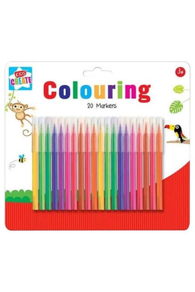 Kids Create Act 20 Brush Markers