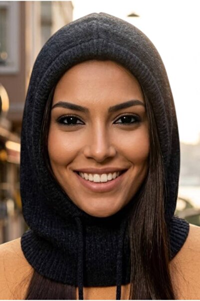Uniquetrenders Women's Lace-Up Hooded Knitwear Balaklava Winter Neck Warmer B...