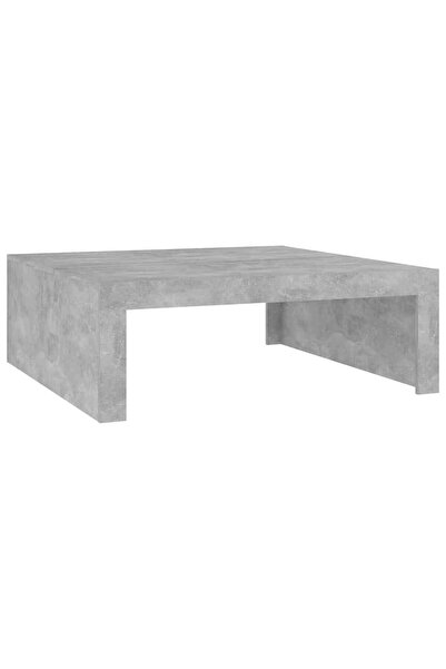 vidaxl Măsuță de cafea, gri beton, 100x100x35 cm, lemn prelucrat