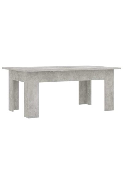 vidaxl Măsuță de cafea, gri beton, 100x60x42 cm, lemn prelucrat