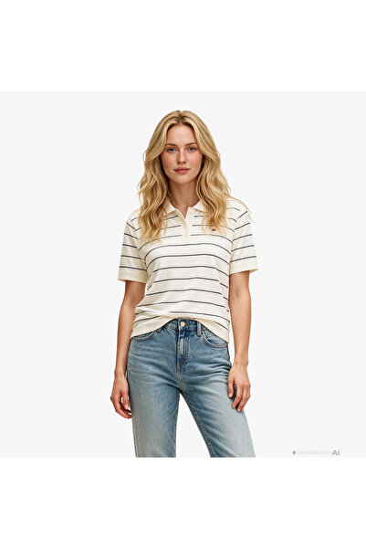 Tommy Hilfiger Stitch Mini Kadın Beyaz Triko