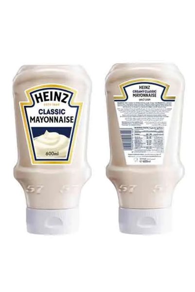 Heinz Mayonnaise Top Down Squeezy Bottle 12 X 600 ml