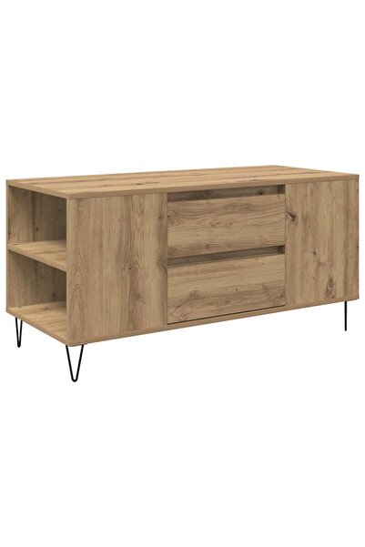 vidaxl Masă de cafea Stejar Artizanal 102 x 44,5 x 50 cm