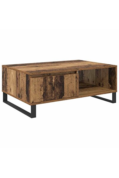 vidaxl Masă de cafea Lemn Vechi 90 x 60 x 35 cm Lemn prelucrat