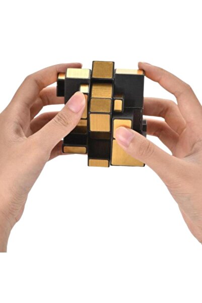 OEM Cub Puzzle Auriu profesional, de invatare pentru copii si copii, 3x3 Magi...