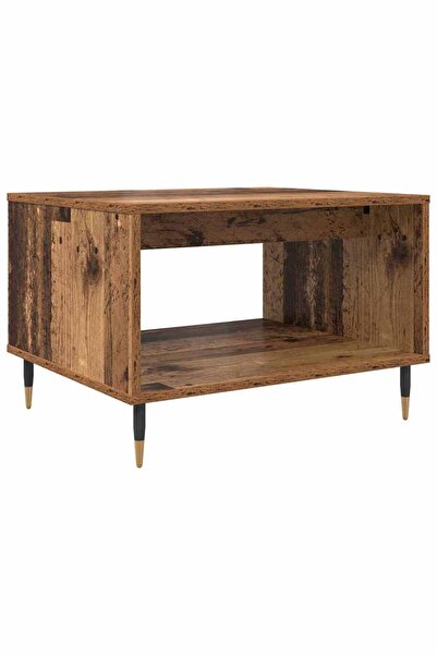 vidaxl Masă de cafea Lemn vechi 60 x 50 x 40 cm Lemn prelucrat