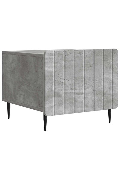 vidaxl Masă de cafea Gri Beton 49 x 50 x 42 cm Lemn prelucrat