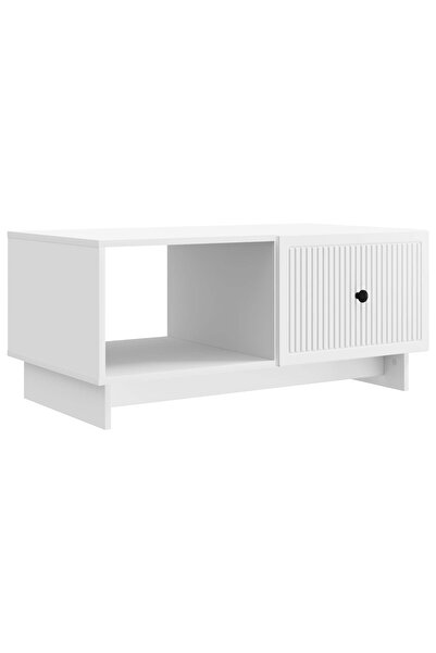 vidaxl Masă de cafea Alb 90 x 50 x 40 cm Lemn prelucrat
