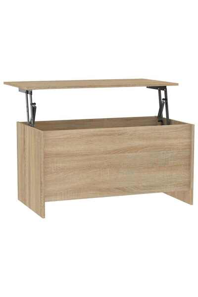 vidaxl Măsuță de cafea stejar sonoma, 102x55,5x52,5 cm, lemn prelucrat