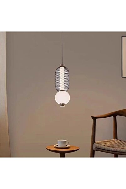 Flippy Κρεμαστός πολυέλαιος LED LM550/2BK, 11W, Φως 3000/4000/6000K, Μαύρο, Ρ...