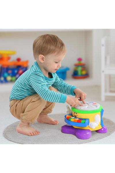 Kiddieland Музикална играчка Весел оркестър 050195 със светлина и звук, 12+ м...