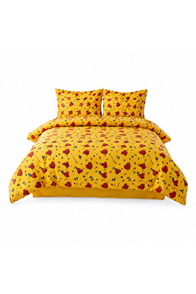 Zâna Casei 4-Piece Bedding Set, Duvet Cover 180 × 230 cm, Bed Sheet 200 × 230...