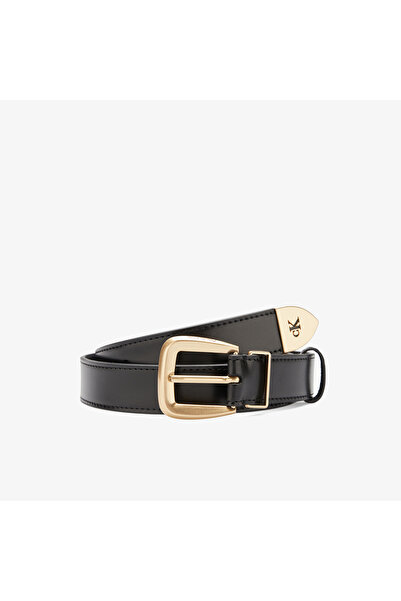 Calvin Klein Tip Buckle 30Mm Kadın Siyah Kemer