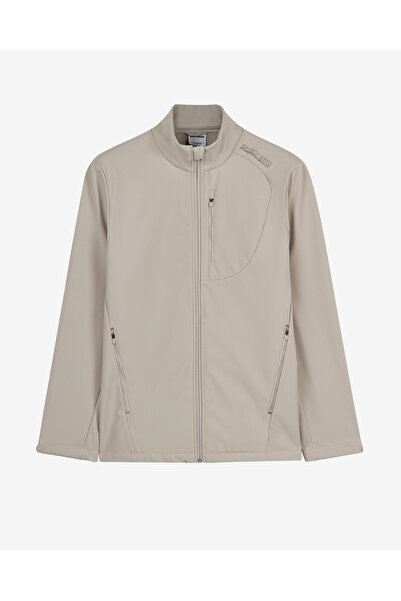 SKECHERS M SOFTSHELL BASIC Jacket Erkek Gri Mont S2620129-1657