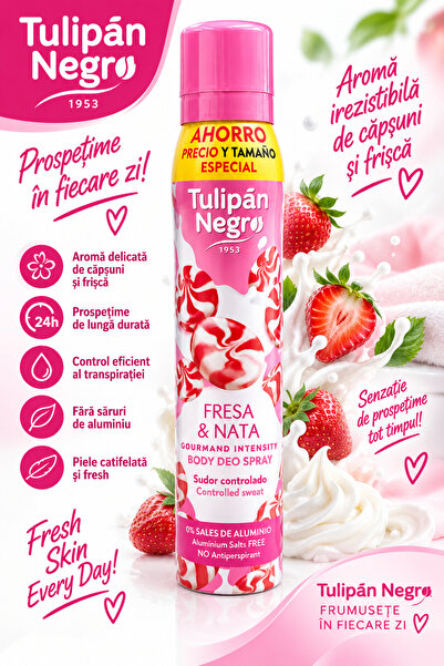 Tulipán Negro Αποσμητικό σπρέι φράουλα και μπαμπού 150 ml