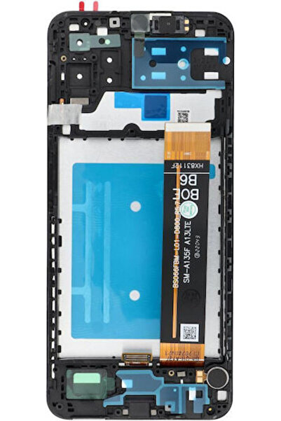 OEM Οθόνη με μηχανισμό αφής και πλαίσιο για Samsung A13 4G A135 (Μαύρο) Κωδικ...