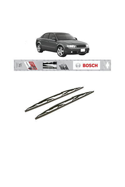 Bosch Σετ 2 υαλοκαθαριστήρων AUDI A4 B6 (8E2) 2000-2004, Κλασικού Τυπικού Τύπ...
