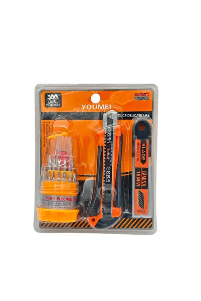 B&D Cutter Blade & Screwdriver Set – Practical Multi-Purpose Hand Tool Kit fo...