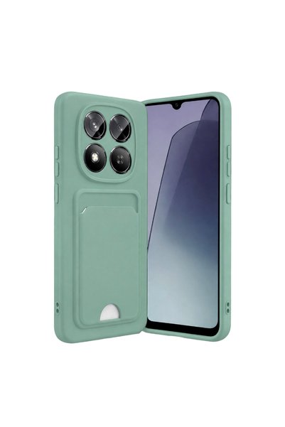 FMA Xiaomi Redmi Note 15 Pro 4g Kelvin Silicone with Business Card Holder - L...