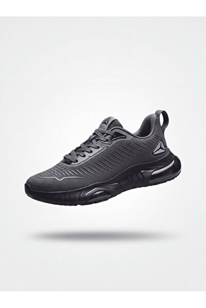 Tonny Black Erkek Füme Hava Yastığı Detaylı Bağcıklı Sneaker