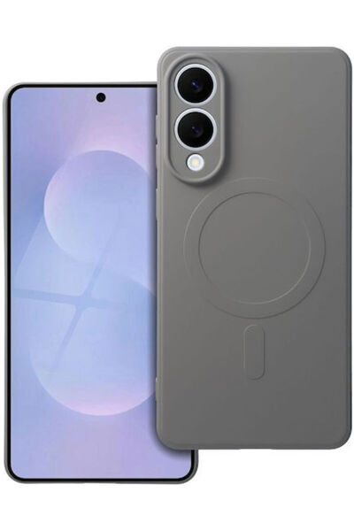 OEM Mag Πίσω Κάλυμμα Σιλικόνης Γκρι (Galaxy S25 Edge)