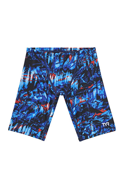 TYR Boys' Jammer Training Swimsuit Seismo Durafast Lite