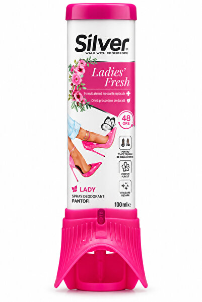 Silver Spray Deodorant pentru încălțăminte de damă 100 ml