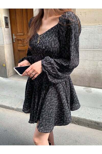 Sheya Rochie mini, neagră - M