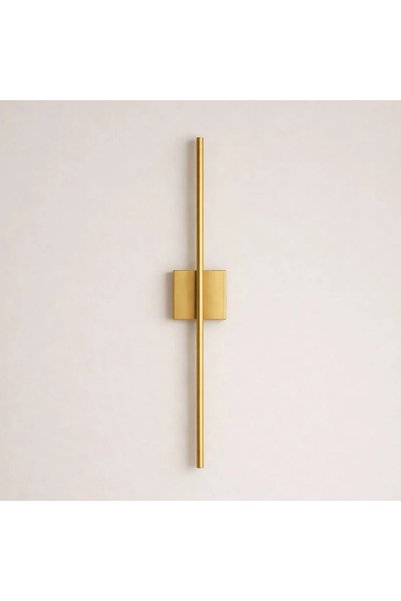 Genel Markalar Gold Renkli Modern Pilli LED Duvar Apliği – Minimal Tasarım