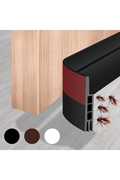 DoubleCare 2M 3-Layer Door Seal Strip, Door Draft Stopper, Bottom Seal Strip,...