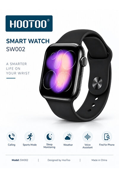 HooToo Smart Watch Waterproof and Heart Rate Measurement. Smartwatch for Men ...