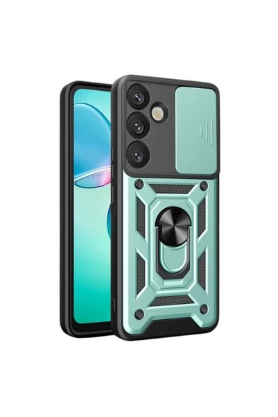 Generic Brand Samsung Galaxy A17 5g Pars Silicone with Lens Ring - Green
