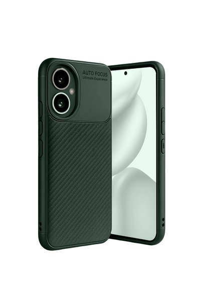 Generic Brand Honor 400 Case Auto Focus Carbon Cover - Dark Green