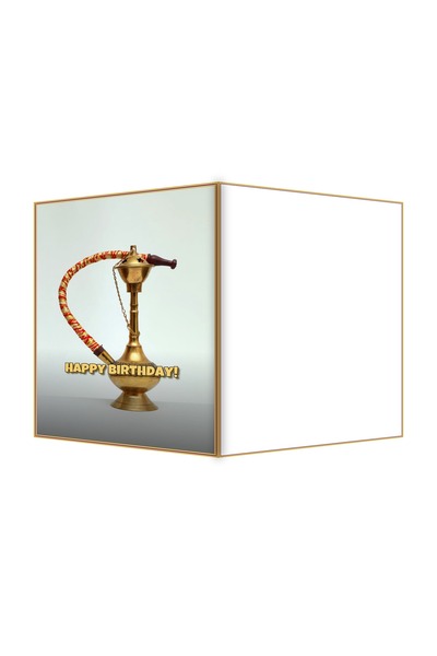 OEM Felicitare Aniversare Tub Alama Antica, Design Elegant, 13.3x19.4 cm