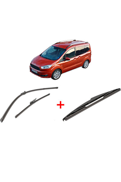 VALEO Set of 3 wipers FORD TRANSIT COURIER B460 MPV 2014-2023, for windshield...