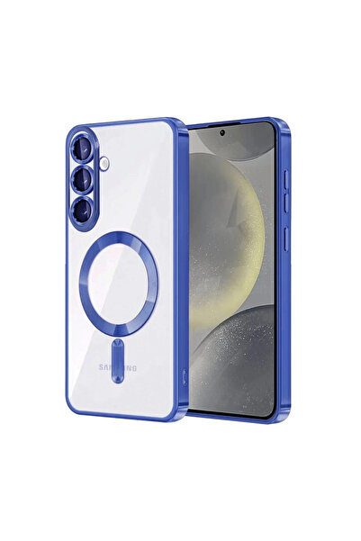 Samsung Galaxy S25 FE Kross Magneticsafe Kapak - Lacivert