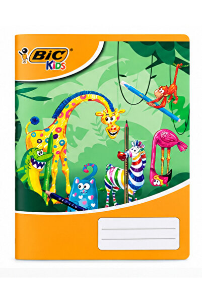 Bic Caiet A5 matematică, pentru copii, 40 file, 60g/mp